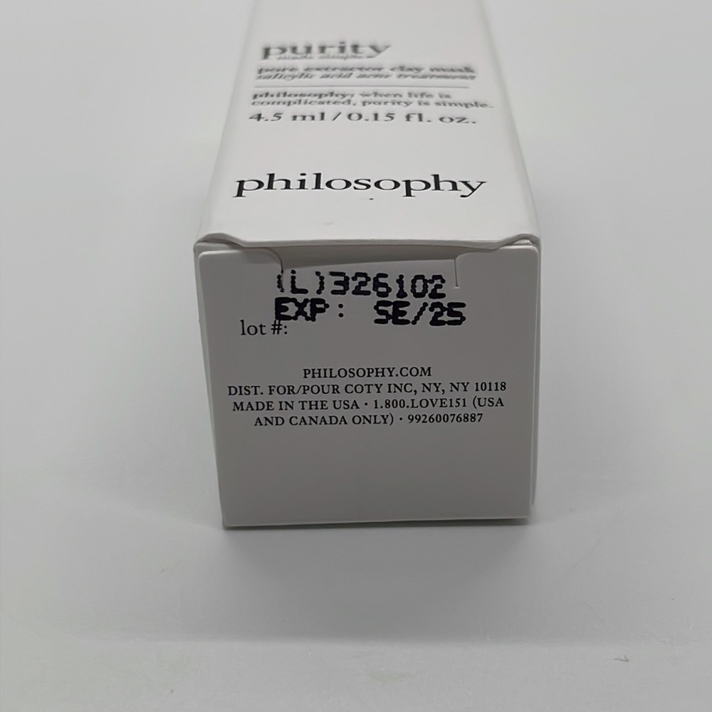 Philosophy Purity Made Simple Pore Extractor Exfoliating Clay Mask - Picture 8 of 9